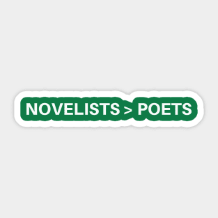Novelist Sticker